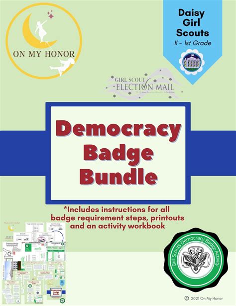 When the U. . Daisy democracy badge requirements pdf